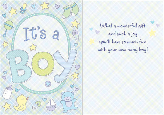 Hazy Jean "Baby Boy" Card