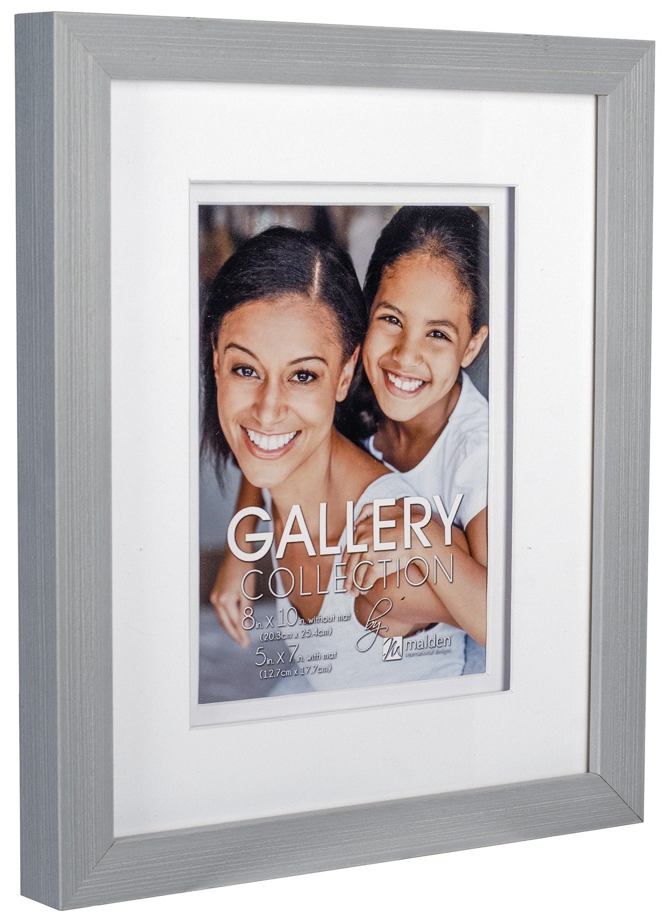 Home Gray w/Mat Frame 5x7/8X10