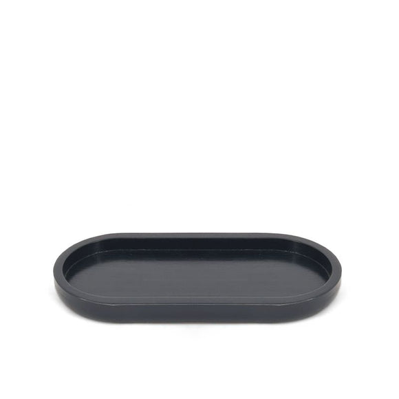 Black Oval Platter 23 x 11cm