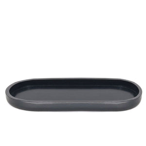 Black Oval Platter 35.5 x 16.5cm