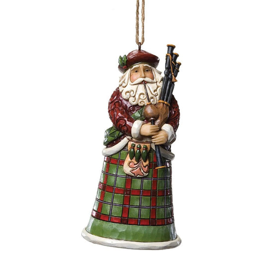 Jim shore Scottish Santa