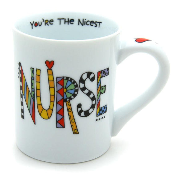 Our Name is Mud Cuppa Doodle Nurse Mug