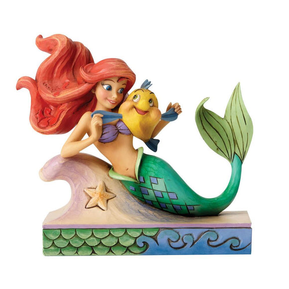 Ariel & Flounder Figurine