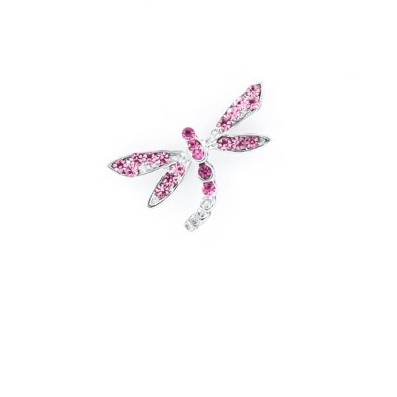 Pink Dragonfly Clutch Pin