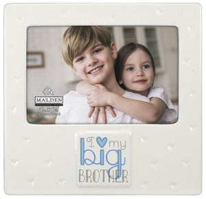 4X6 I Love My Big Brother Ceramic Frame