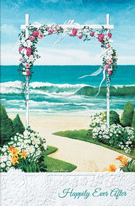 Pumpernickel Press Wedding Arch Greeting Card