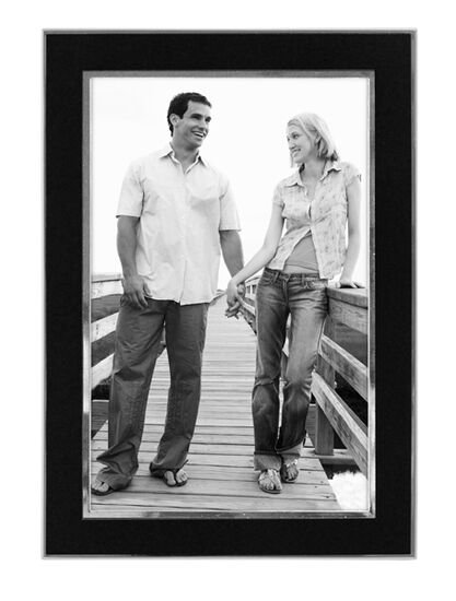 4X6 Sleek-Black Frame