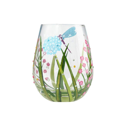 Lolita Dragonfly Stemless Wine Glass