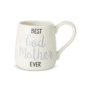 Our Name is Mud Best Godmother Engraved Mug