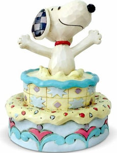 Jim Shore Snoopy Surprise Figurine