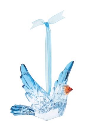 Acrylic Bluebird Ornament