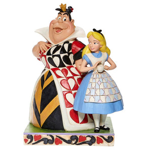 Jim Shore Alice and Queen of Hearts