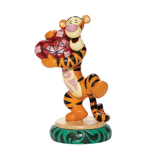 Jim Shore Tigger Holding Heart