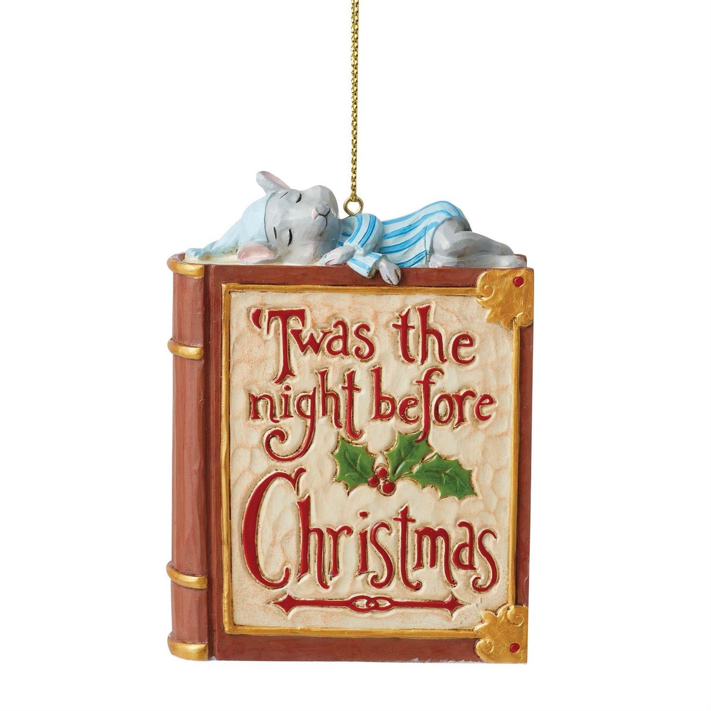 Twas the Night Book with Mouse Ornament