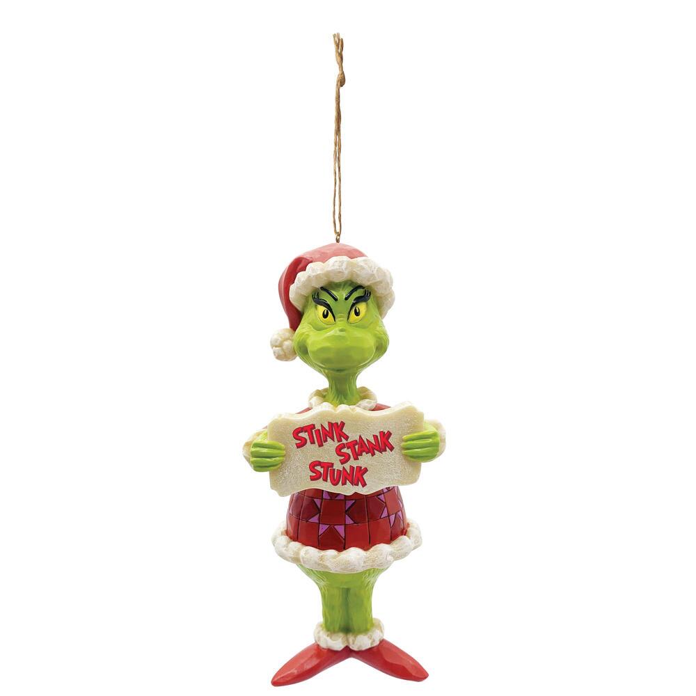 Stink Stank Stunk Grinch Ornament