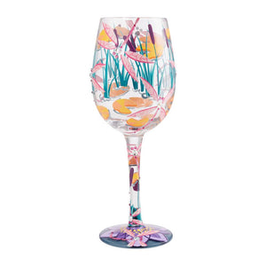 Lolita "Dragonfly Magic" Wine Glass