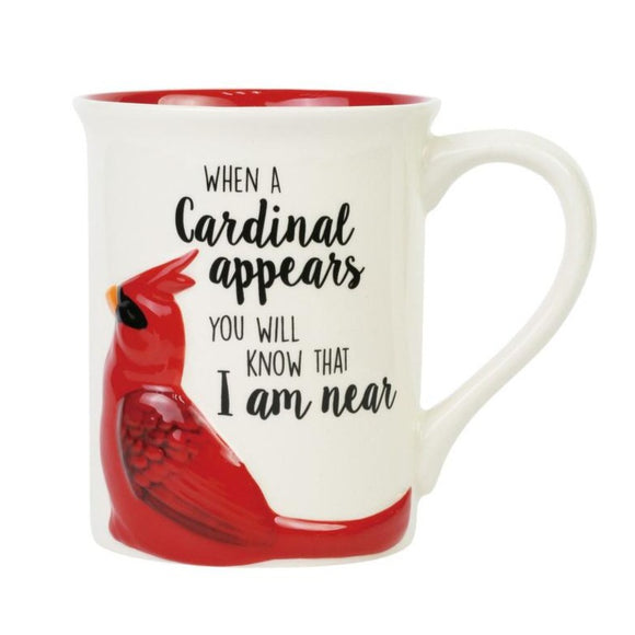 Cardinal Mug, Bird mug