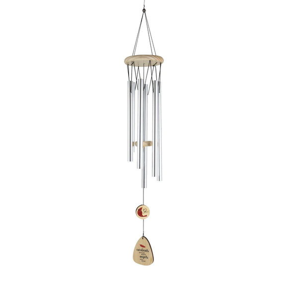 Izzy and Oliver Caring Cardinals Wind Chimes
