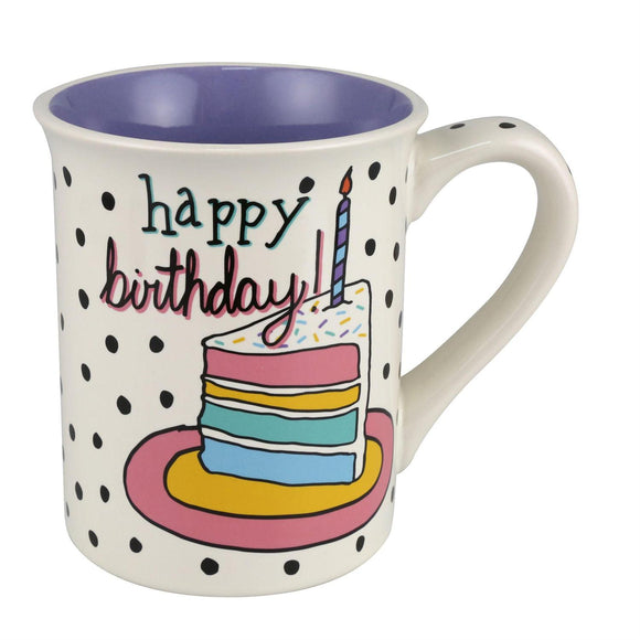 ONIM Birthday Eat Cake Mug 16 oz