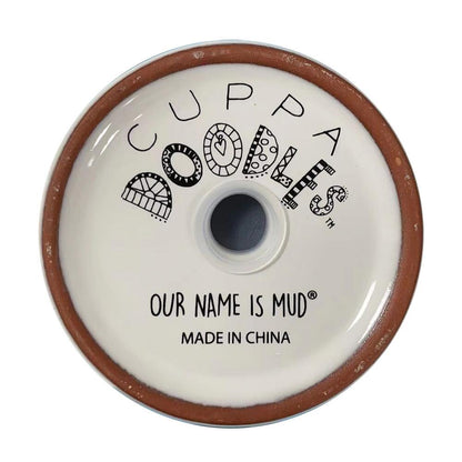 Cuppa Doodles Dog Mom Planter