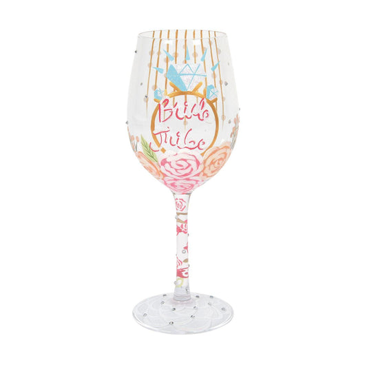 "Bride Tribe" Wine Glass