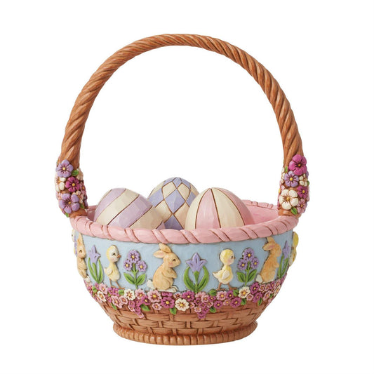 Jim Shore 19th Annual Easter Basket w/Egg