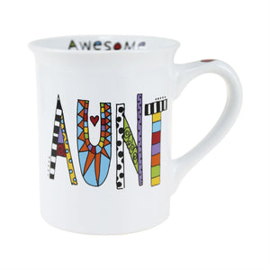 Cuppa Doodles Aunt Mug