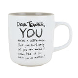 Simply Mud Dear Teacher Mug