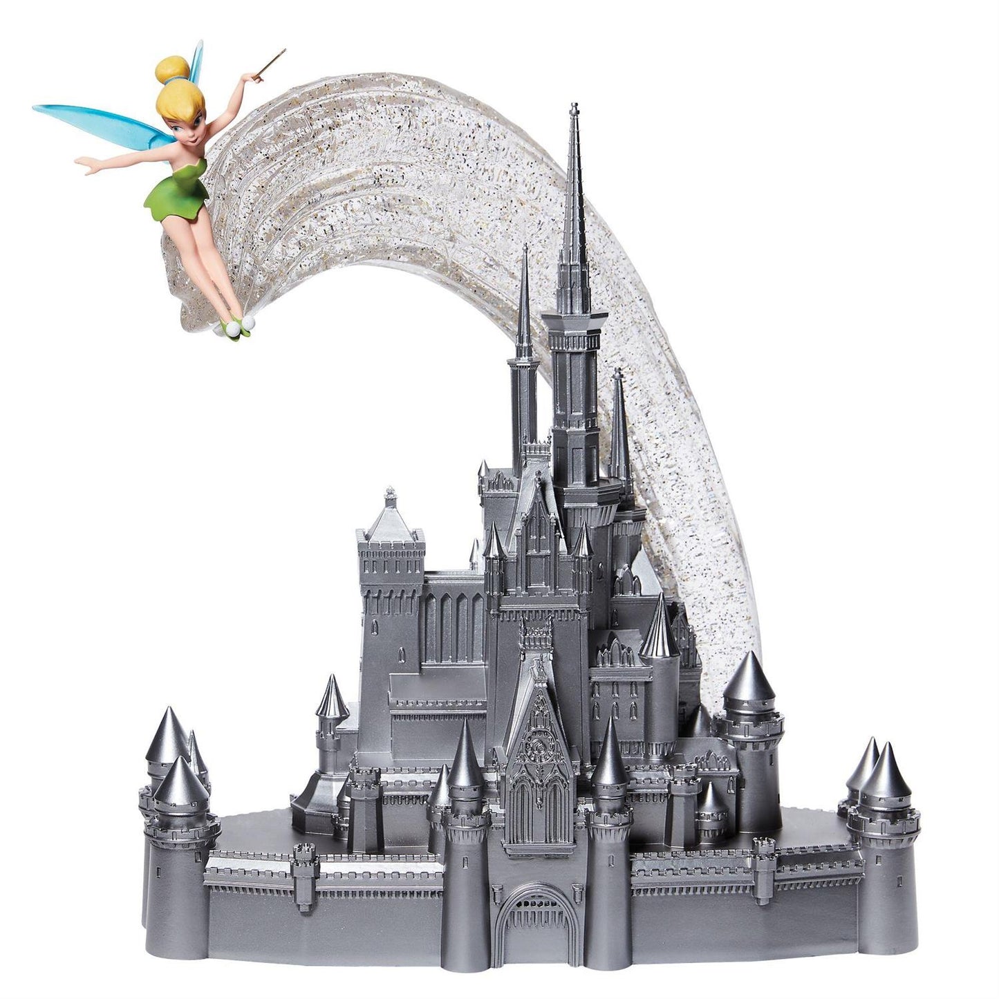 Celebrating Disney100, Disney100 Merchandise, Disney 100th Anniversary, 100th Anniversary of the Walt Disney Company, Disney Collection, Disney Figurines, Disney 100 Years of Wonder merchandise, Tinkerbell, Disney Castle