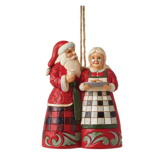 Jim Shore HG Santa & Mrs. Claus Ornament