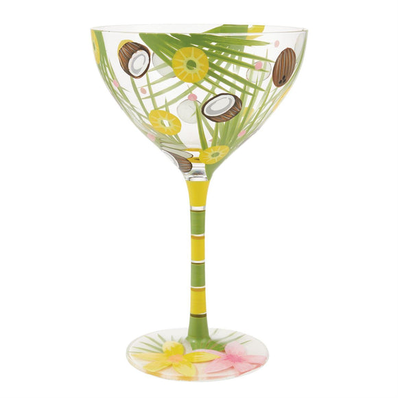 Lolita Shaken Pina Colada Cocktail Glass