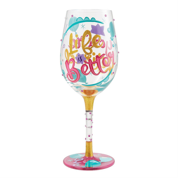 Lolita Life When Retired Wine Glass