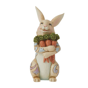 Jim Shore Bunny with Carrots Pint