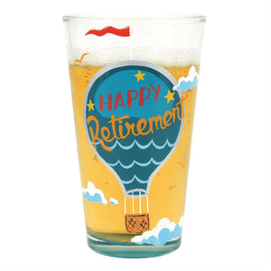 "Happy Retirement" Pint Glass