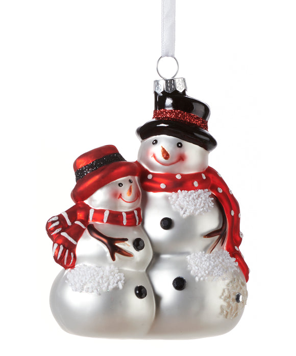 Snowman Family Ornament