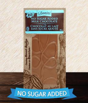 Donini Chocolate - No Sugar Added Milk Chocolate