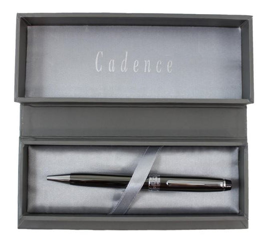 Premier Shiny Gun Metal Pen with Box