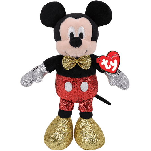 TY Plushie-Mickey Mouse Super Sparkle Plush Toy Small