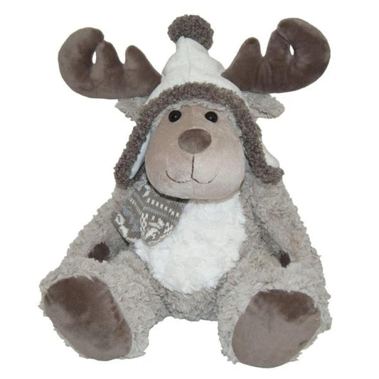 Kalidou Brown Moose with Hat Scarf