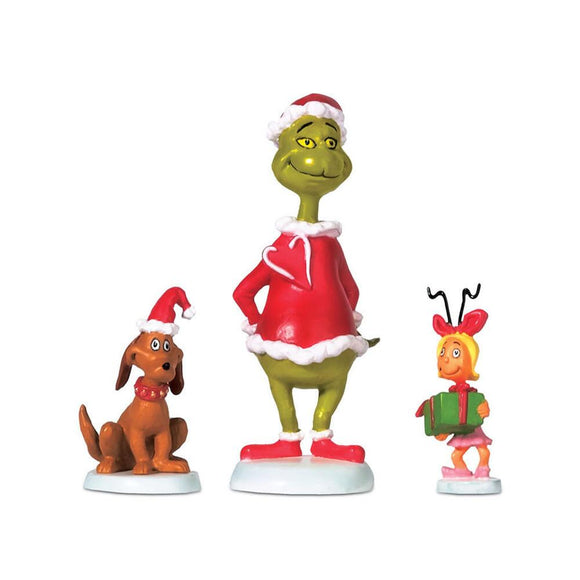 Grinch, Max & Cindy Lou Who