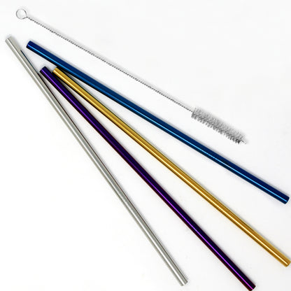 Set of 4 Cocktail Straws