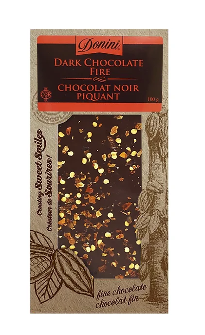 Donini Chocolate - Dark Chocolate Fire, 100g