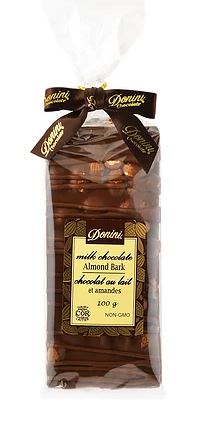 Donini Chocolate - Milk Chocolate Almond Bark