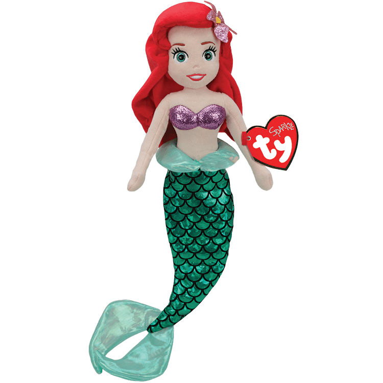 TY Plushie-Ariel Disney Princess Doll