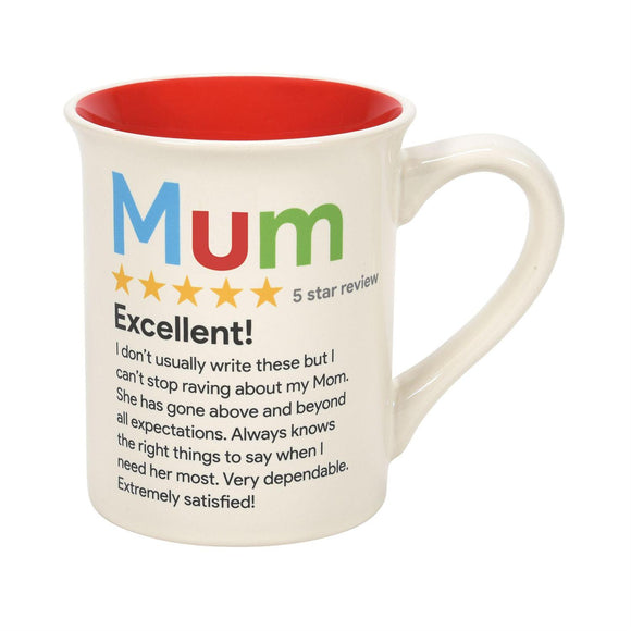 5 Star Review Mum Mug