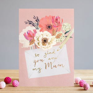 "Glad You Are My Mom" Card