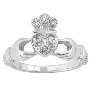 Boudicca Ring - Silver Claddagh Ring