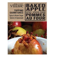 Spice & Brown Sugar Baked Apple Topping