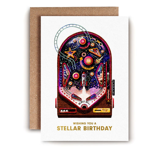 Stellar Birthday Card