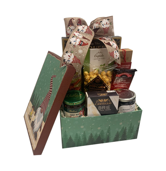 Gnome Wishes Gourmet Christmas Gift Basket